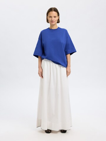 SELECTED FEMME Oversized Shirt in Blue