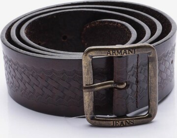 ARMANI Belt & Suspenders in L in Brown: front