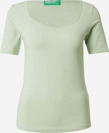 UNITED COLORS OF BENETTON T-Shirt in Grün: Vorderseite