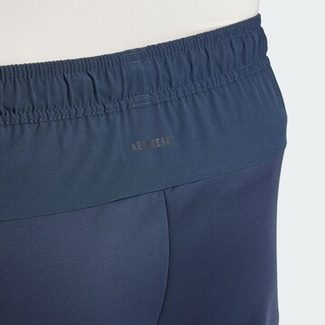 ADIDAS PERFORMANCE Tapered Sportbroek 'Designed for Training' in Blauw
