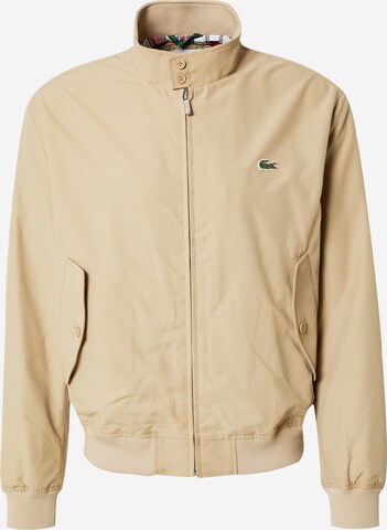 LACOSTE Between-Season Jacket in Beige: front