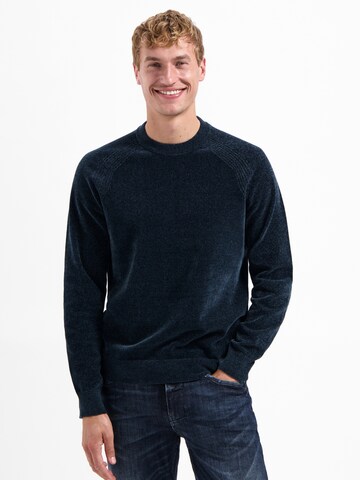 No Excess Pullover in Blau: Vorderseite