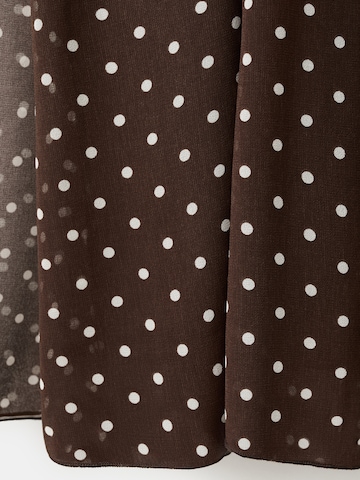 MANGO Dress 'Dancer' in Brown