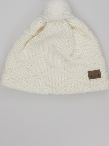 Eisglut Hat & Cap in One size in White: front