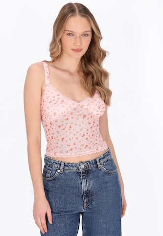 MYMO Top 'Young Fashion' in Roze: voorkant