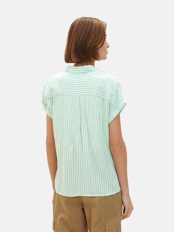 TOM TAILOR Blouse in Green