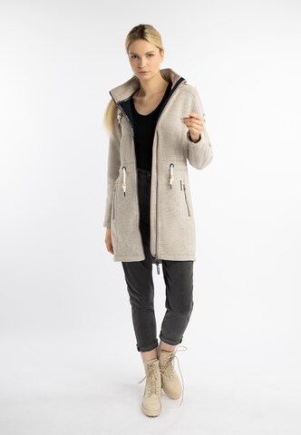 Schmuddelwedda Fleece jas in Beige