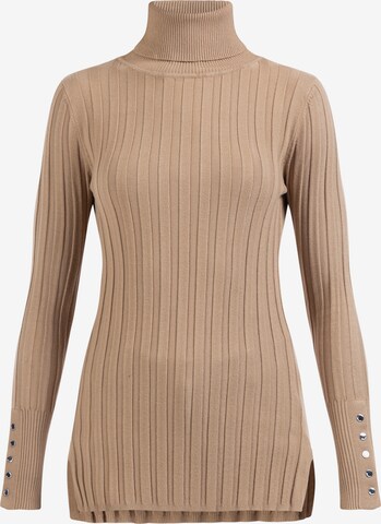 DreiMaster Klassik Pullover 'Iridia' in Beige: predná strana