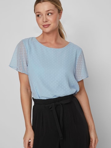 VILA Bluse 'Dobby' in Blau