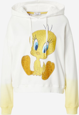 PRINCESS GOES HOLLYWOOD Sweatshirt in Wit: voorkant