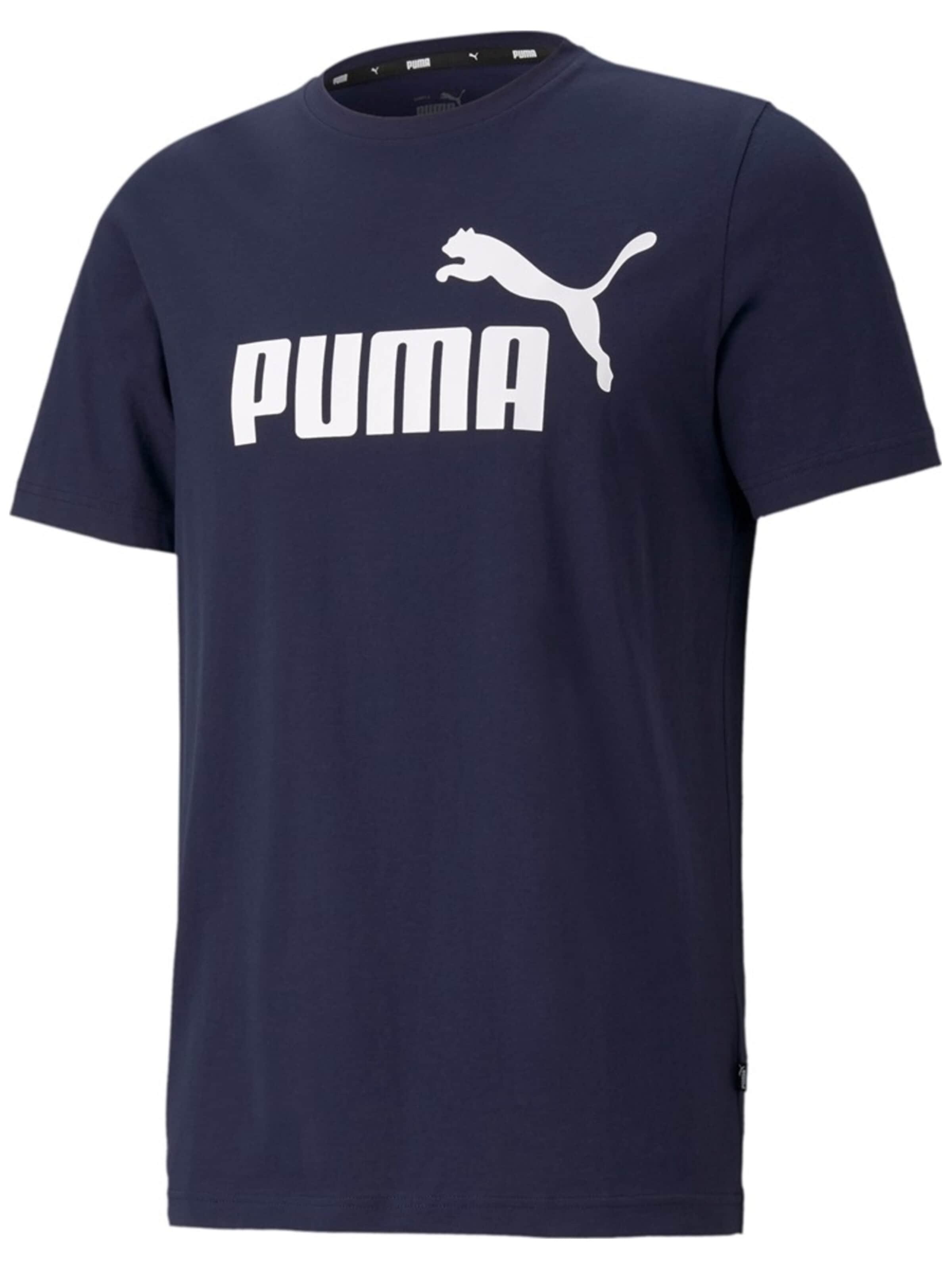 Maglietta 'Puma Essentials' in XS PUMA di colore blu, Visualizzazione prodotti