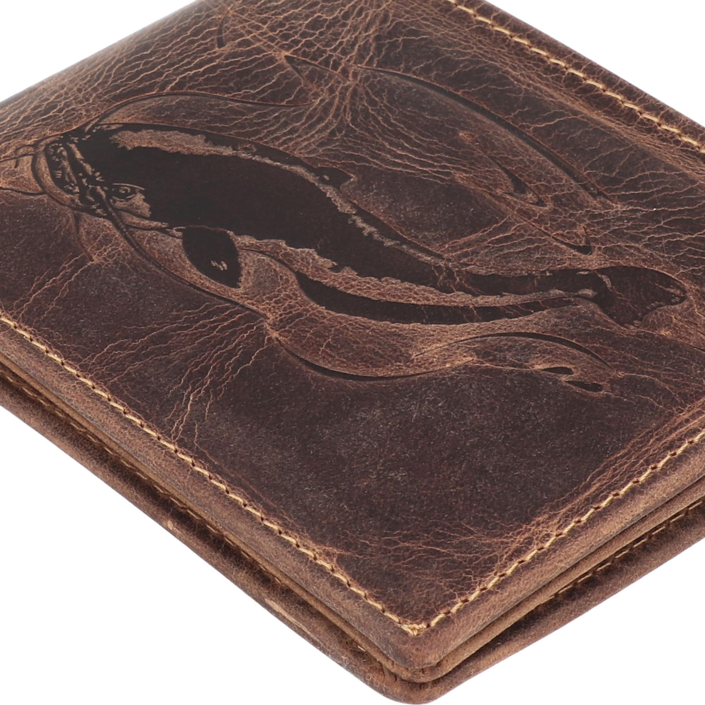 Portamonete di GREENBURRY in marrone