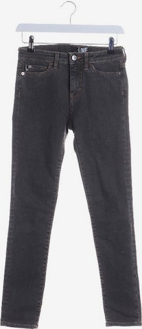 Love Moschino Jeans in 26 in Grey: front