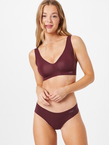 Regular Soutien-gorge 'Zero Feel' SLOGGI en rouge