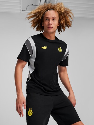 PUMA Funkční tričko 'BVB FtblArchive' – černá: přední strana