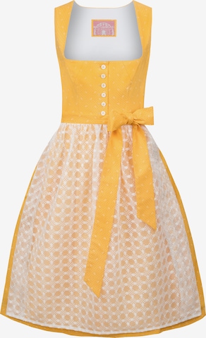 STOCKERPOINT Dirndl in Yellow: front