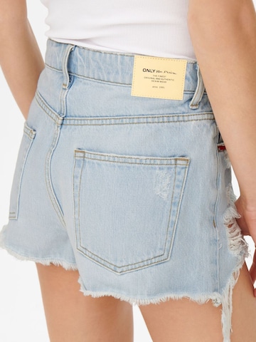 ONLY Regular Shorts 'ROBYN' in Blau