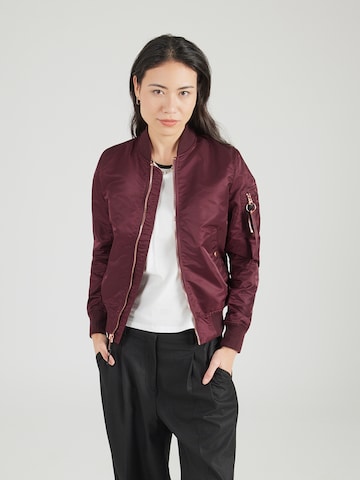 ALPHA INDUSTRIES Tussenjas in Rood: voorkant