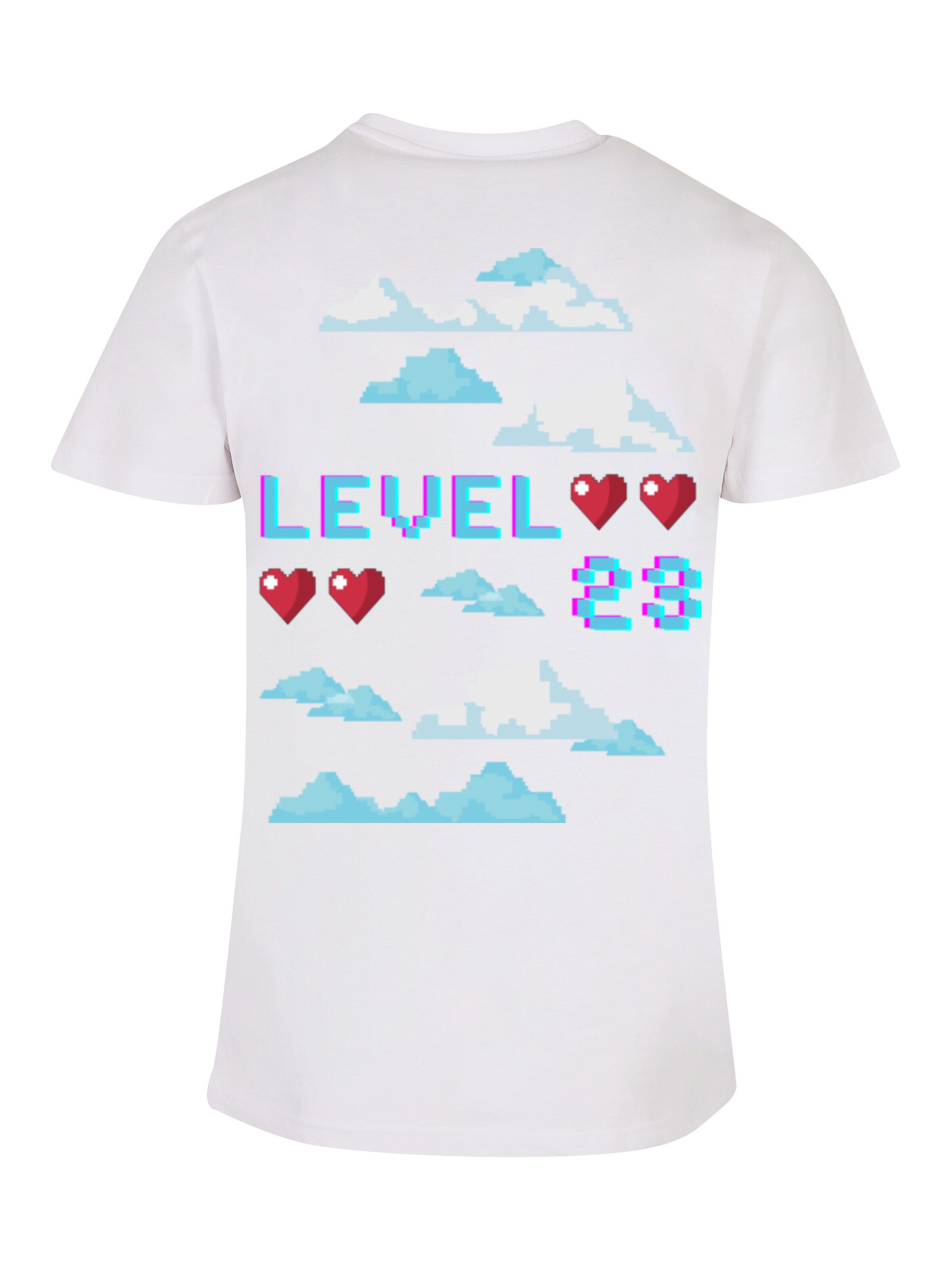 F4NT4STIC Shirt 'HAPPYPEOPLEONLY ' in Wit