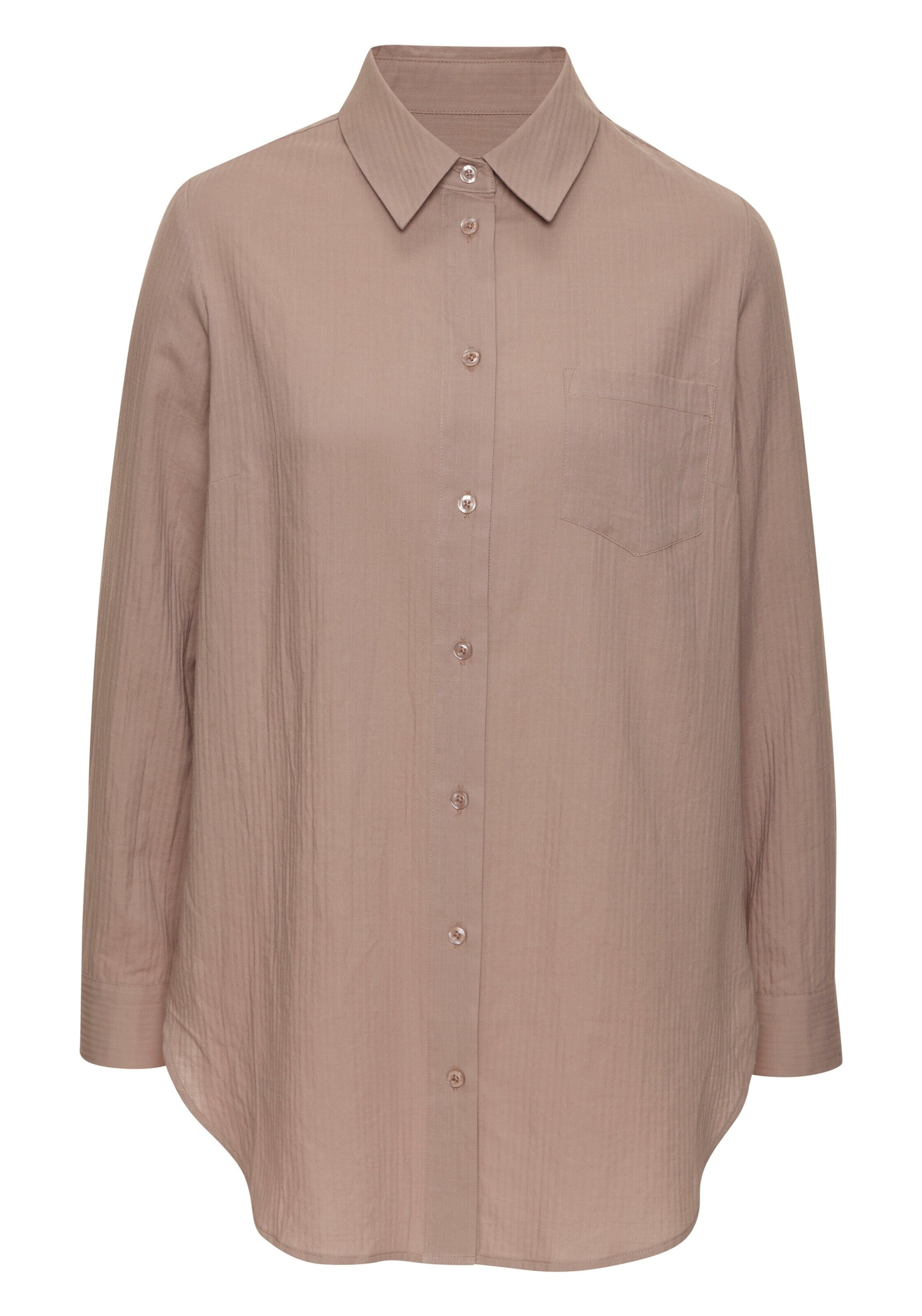 VIVANCE Blouse in Grey: front