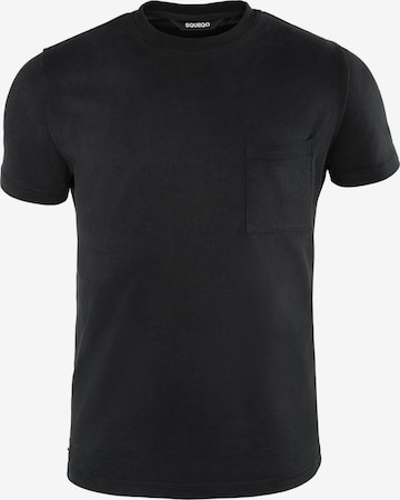 Squeqo T-Shirt 'Cotton 210 GSM' in Schwarz: predná strana