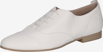 Scarpa stringata di CAPRICE in bianco: frontale