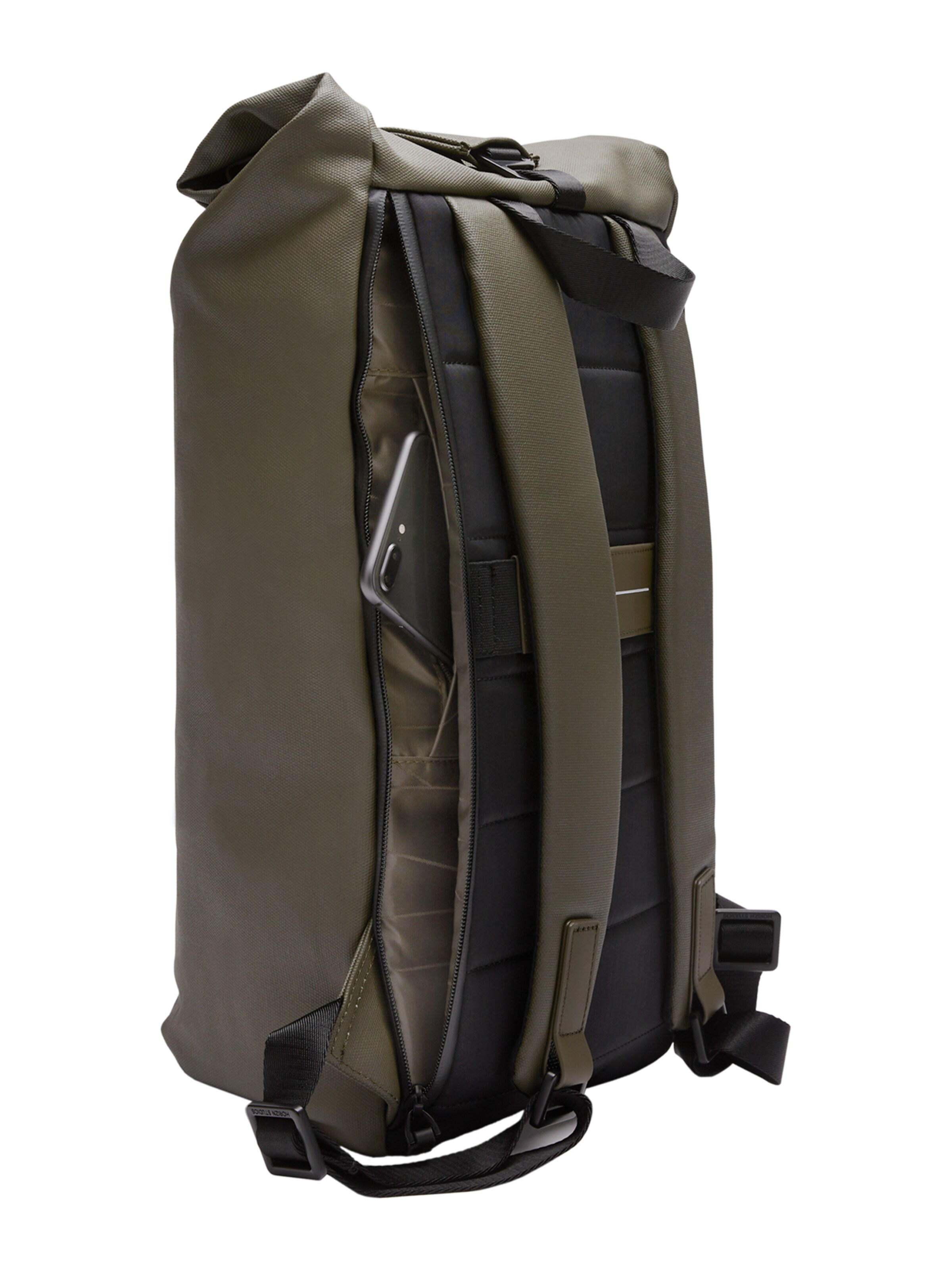 Sac à dos 'SoFo Rolltop X' Horizn Studios en vert