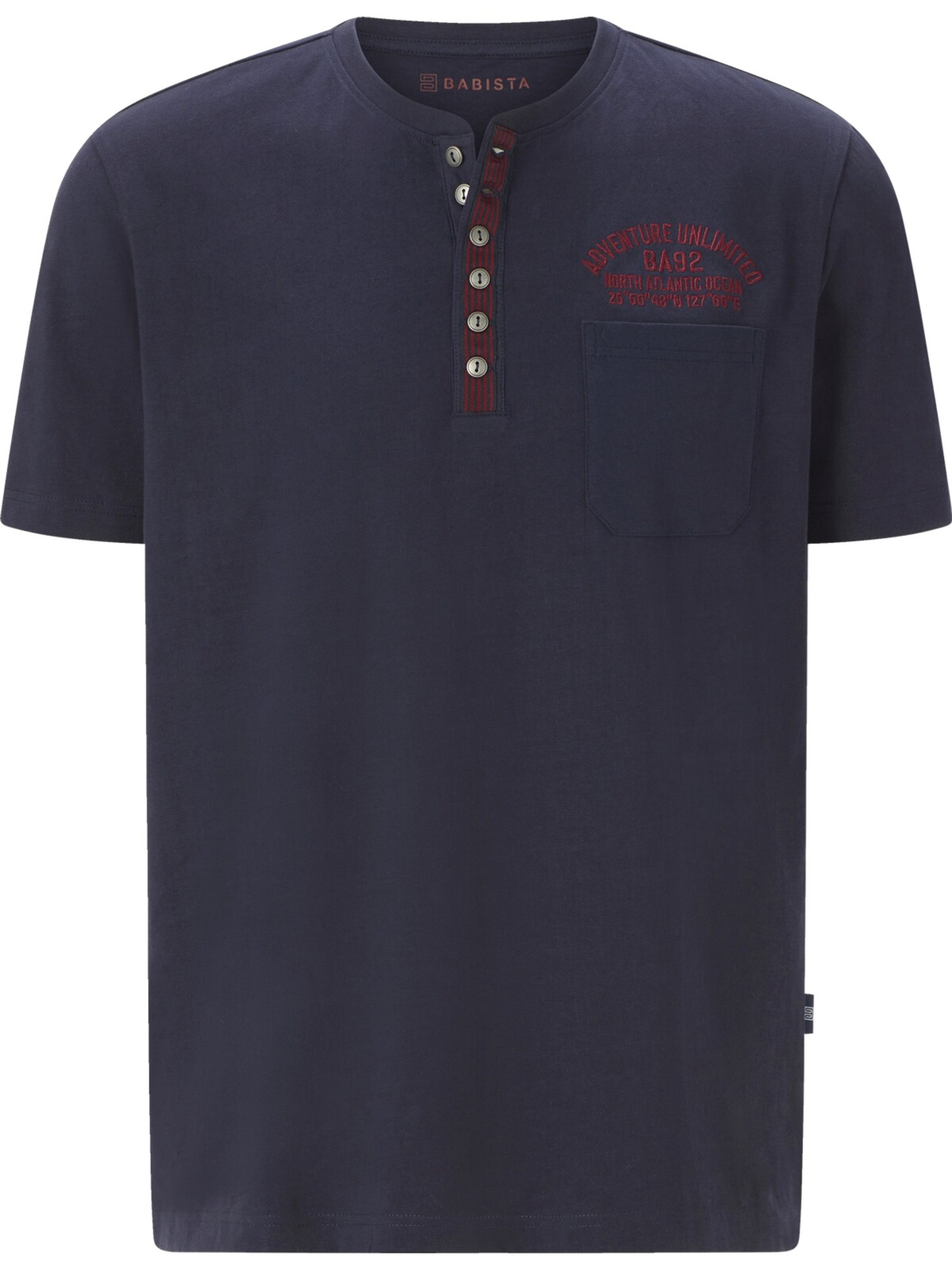 BABISTA Shirt ' Nicostilo ' in Blue: front