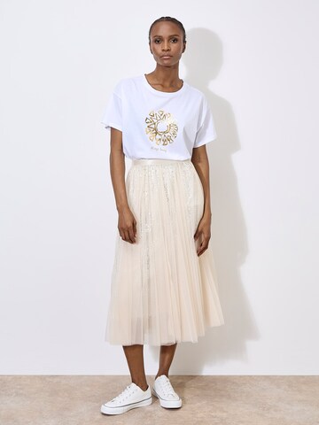 Jupe Apricot en beige : devant