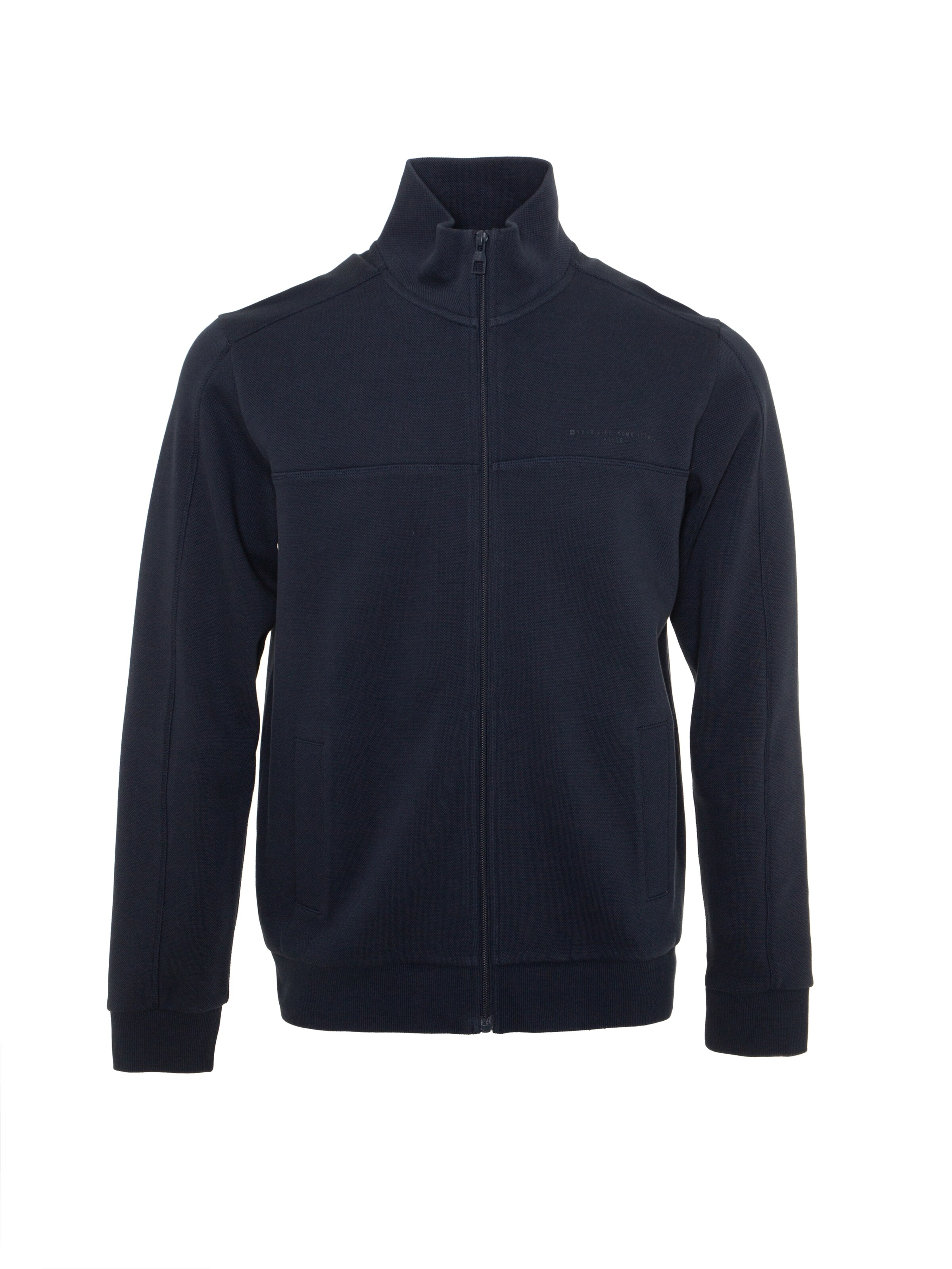 BIG STAR Sweatvest 'Wlador' in Blauw: voorkant