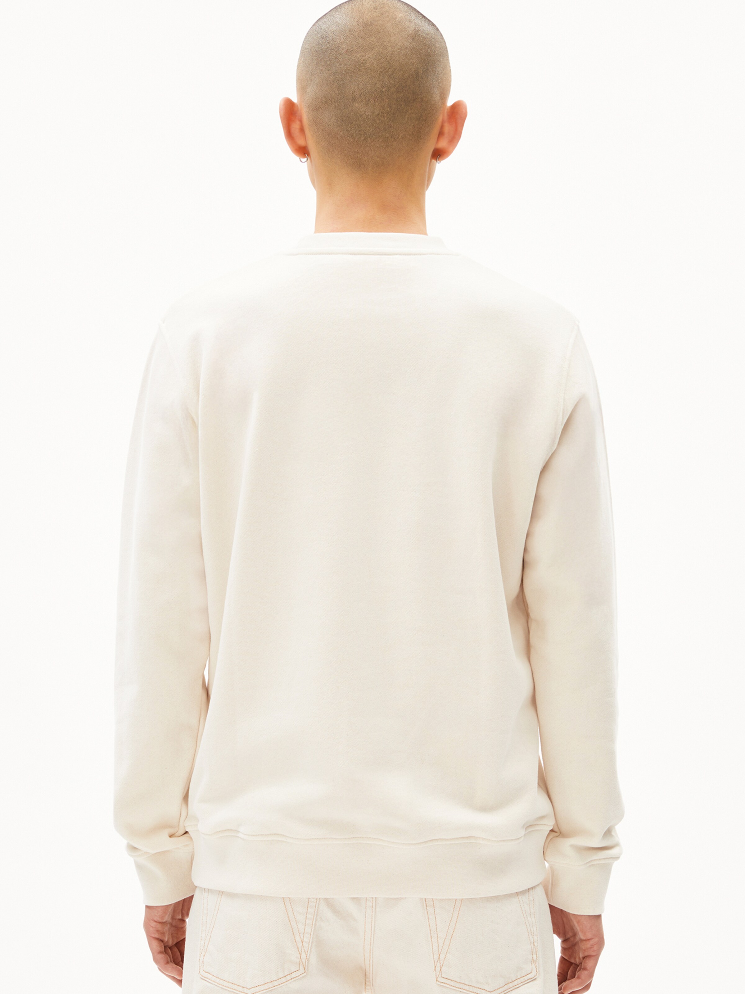 ARMEDANGELS Sweatshirt in Beige: front