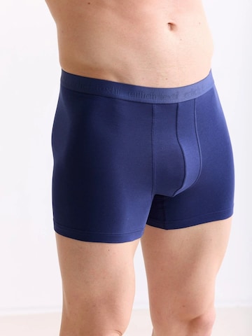 Boxers 'Casual Cotton' Erlich Textil en bleu : devant