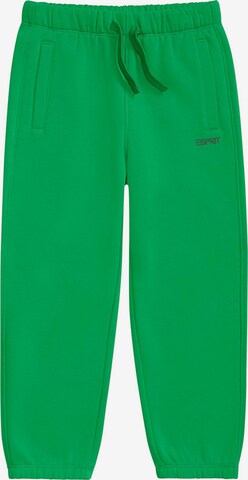 ESPRIT Loosefit Broek in Groen: voorkant