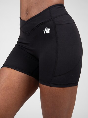 Gorilla Wear Slimfit Sportbroek in Zwart