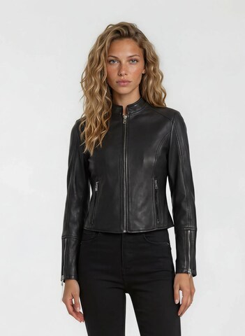 Giacca di mezza stagione 'Vega' di trueprodigy in nero: frontale