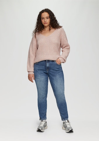 QS Skinny Jeans in Blau: Vorderseite