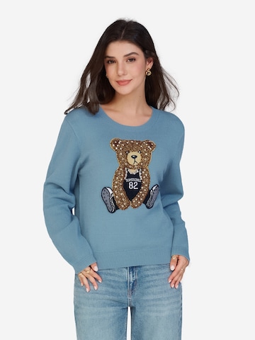Pullover di Imily Bela in blu: frontale