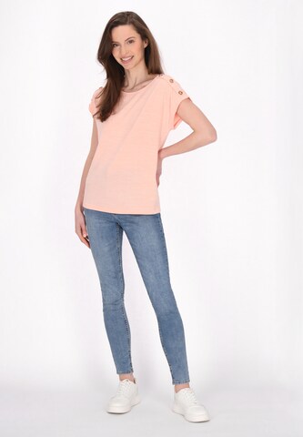 Haut usha BLUE LABEL en orange