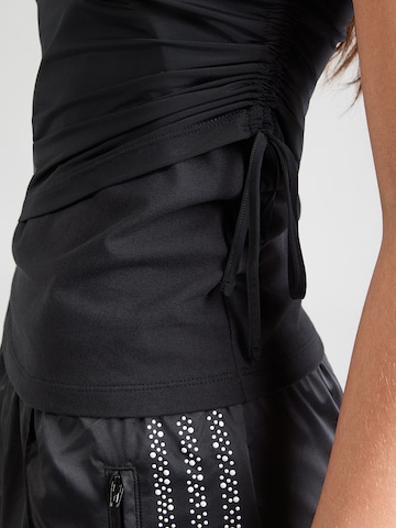 ADIDAS ORIGINALS Μπλουζάκι 'LAYERED CALITEE' σε μαύρο