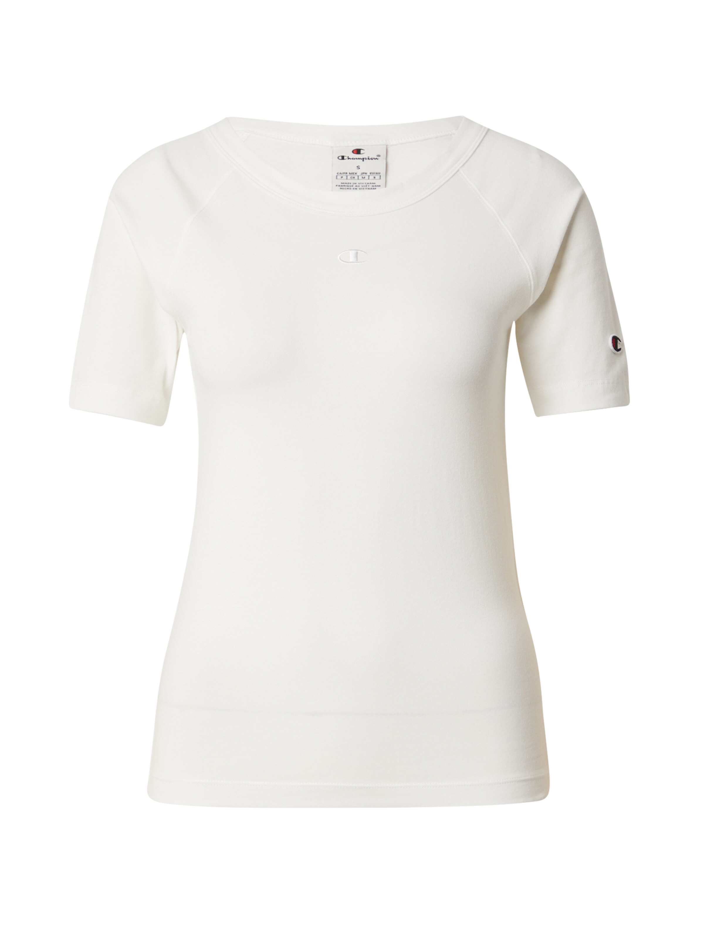 Champion Authentic Athletic Apparel - Camisa em branco: frente
