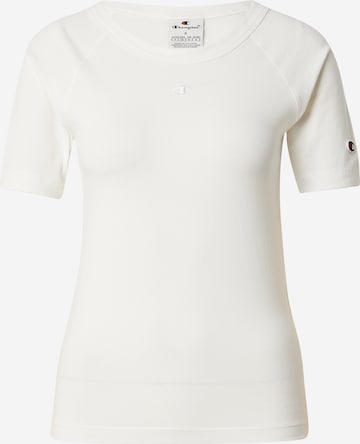 Champion Authentic Athletic Apparel T-Shirt in Weiß: Vorderseite