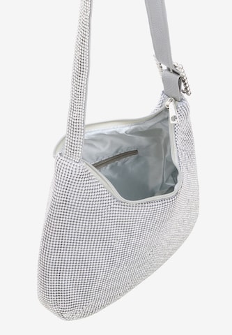 faina Schultertasche in Silber