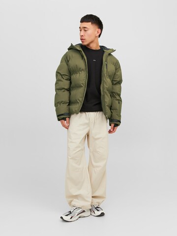 Veste d’hiver 'SWEEP' JACK & JONES en vert