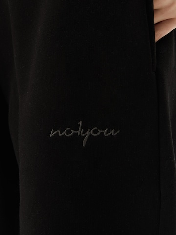 Ossy Homer Loosefit Sporthose 'Heavy Cotton 450 GSM N1Y013' in Schwarz