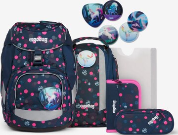ergobag Rucksack 'Pack Set' in Blau: Vorderseite
