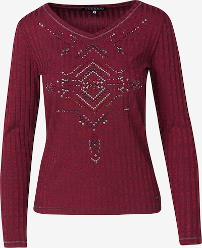 Tricou KOROSHI pe roşu închis, Vizualizare produs