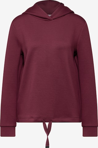 STREET ONE Sweatshirt in Rot: Vorderseite