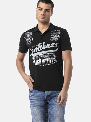 CIPO & BAXX Shirt 'CT794' in Zwart: voorkant