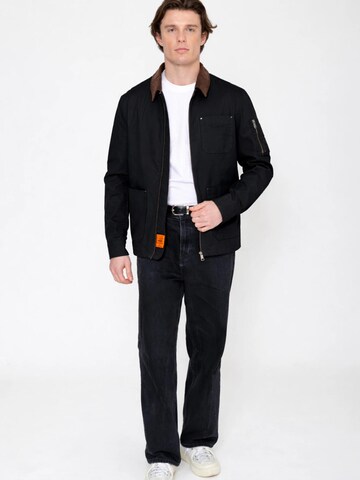 Veste mi-saison 'HEBWIN MEN' Bombers en noir
