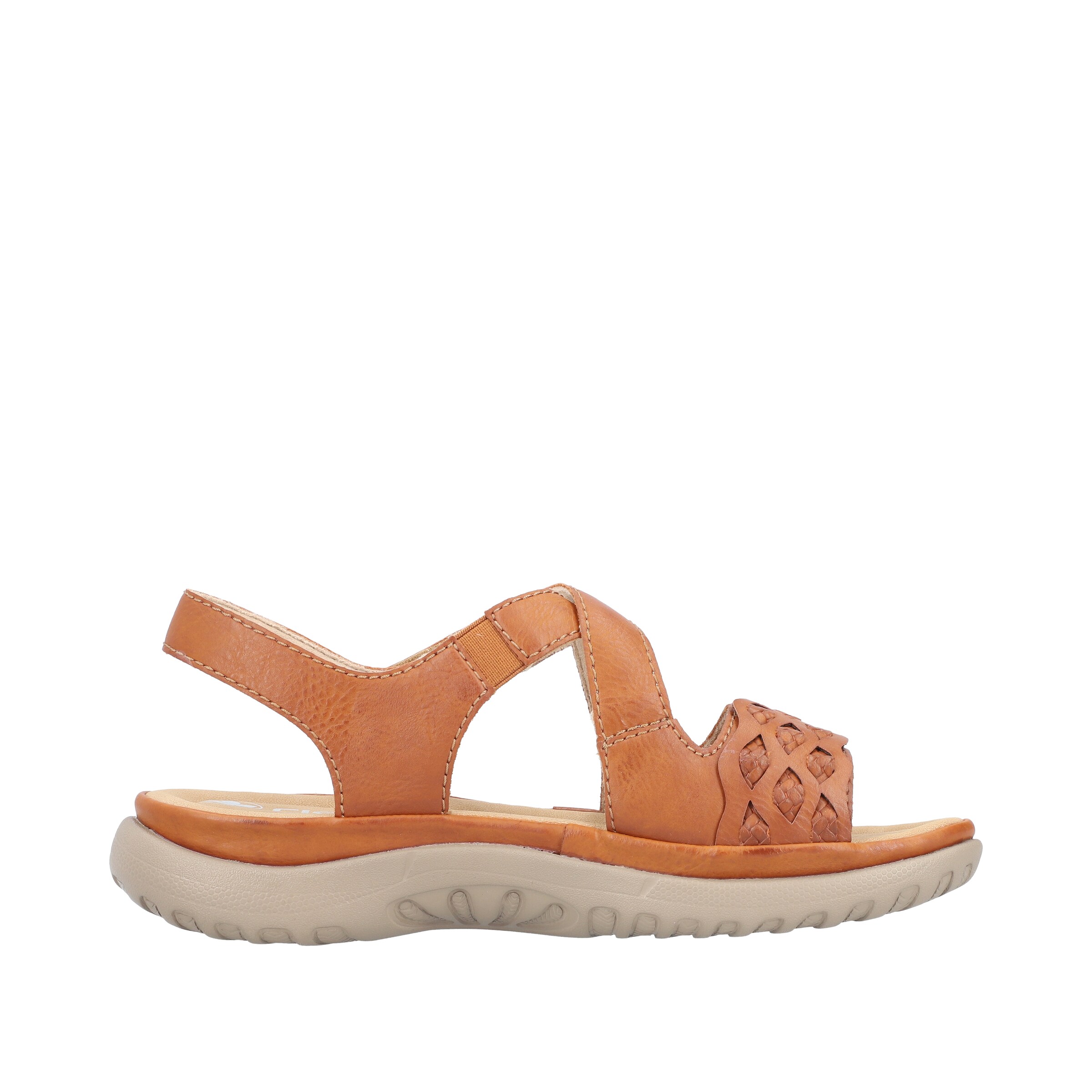 Rieker Strap Sandals in Brown